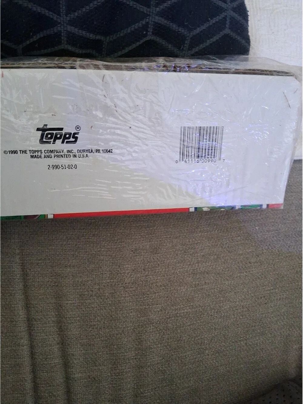 Topps 1990 Football Trading Cards Complete Set of 528 Cards *Vintage & Unopened